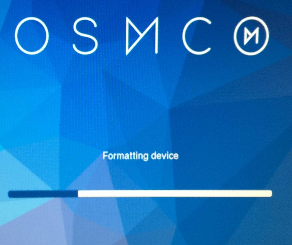 Installation de OSMC