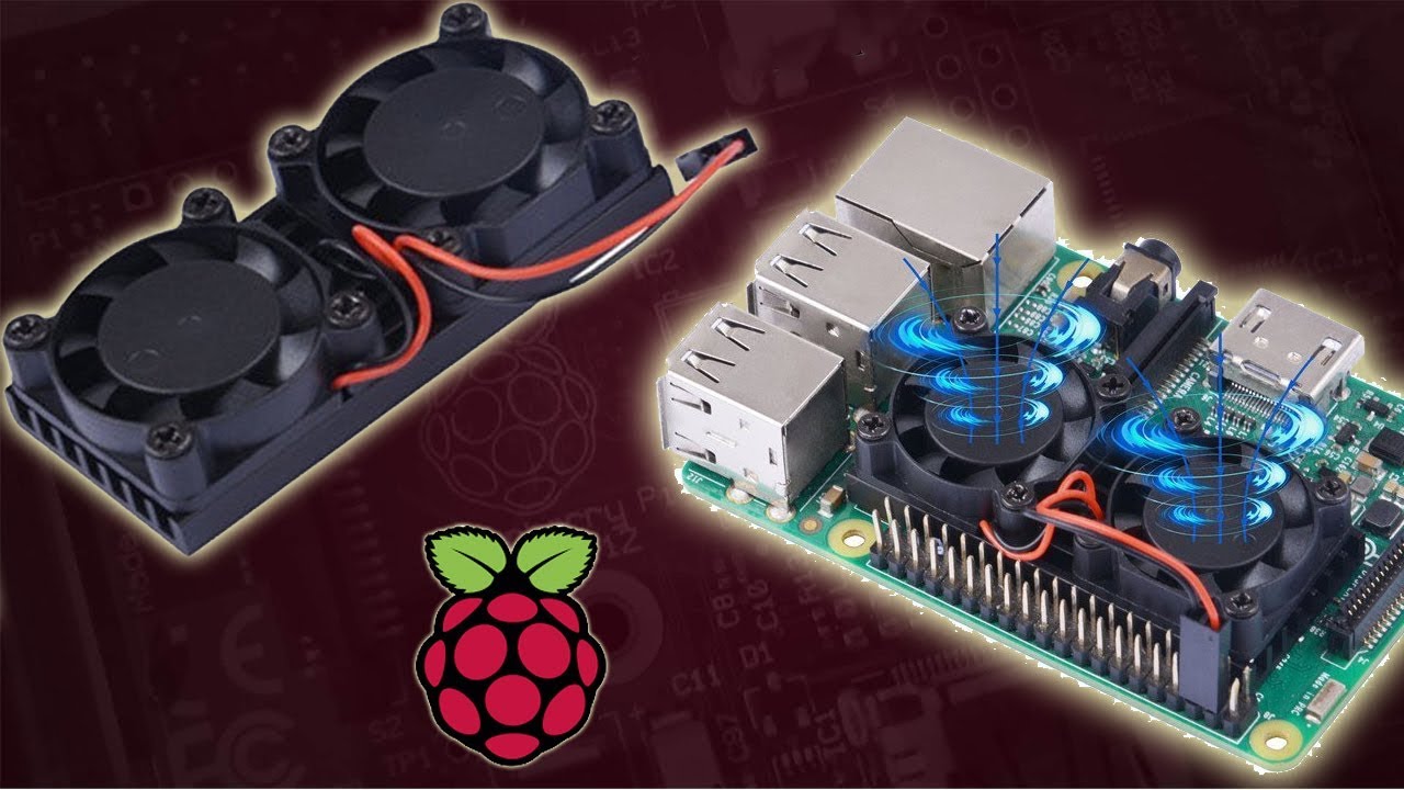 Le Raspberry Pi 4 se dote d'un ventilateur pour 5$ !